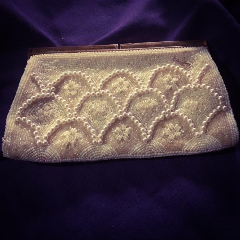 🔥HOT SALE🔥Beaded Wedding Hand Purse Vivant…